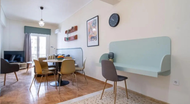 Апартаменты с 2 комнатами Mar25 by Smart Cozy Suites - In the heart of Athens - 9 minutes from metro - Available 24hr