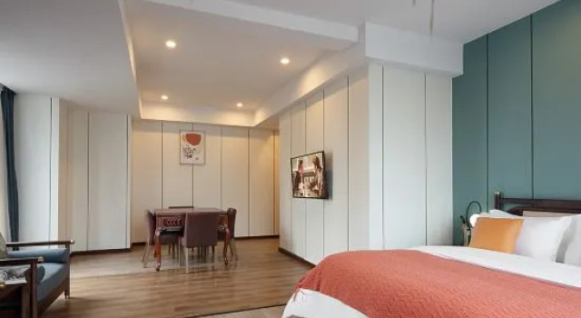 Люкс с видом на город Yating Boutique Hotel (Chongqing Xinpaifang Fortune Center Branch)