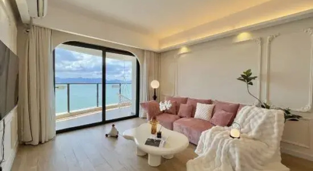 Люкс с 2 комнатами с видом на море Pick up the sea and sea view beautiful accommodation (Huizhou Xiaoxiaowan Store)
