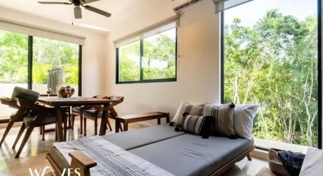1 Br Great Located Pool Gym Coworking, Rezerwuj Hotel Hotele w Quintana Roo z parkingiem, Parking
