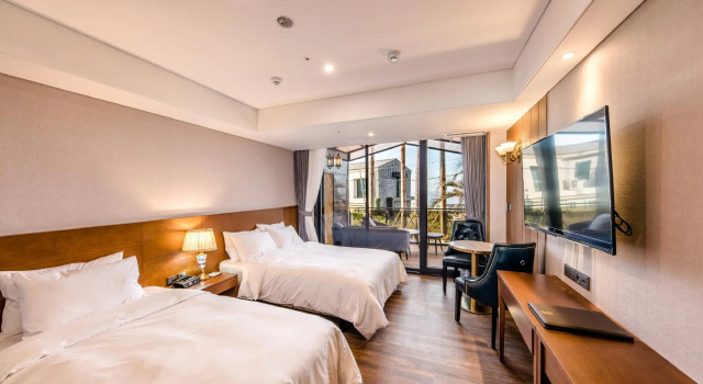 Двухместный номер Deluxe Dyne Oceano Hotel