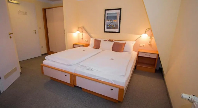 Двухместный номер Standard Hotel Garni am Markt - Businesshotel - Frühstücksbuffet - Fahrradabstellplatz - Hunde willkommen