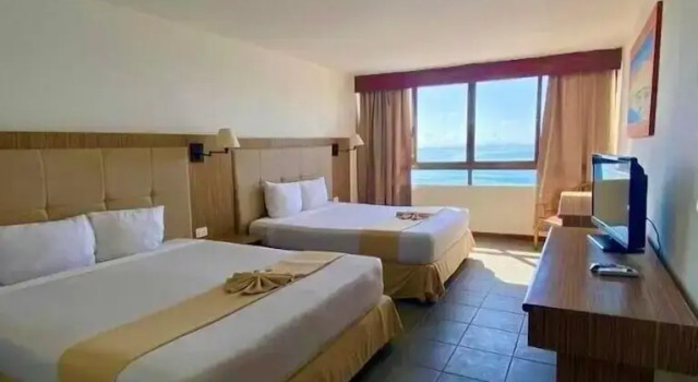 Четырёхместный номер Standard с красивым видом из окна Hippocampus Vacation Club