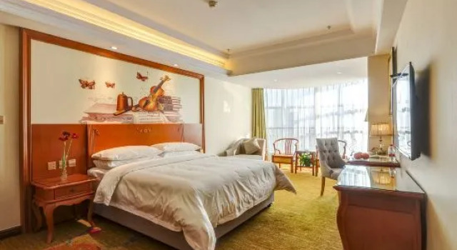 Люкс Deluxe с красивым видом из окна Vienna International Hotel (Gu'an New Airport)