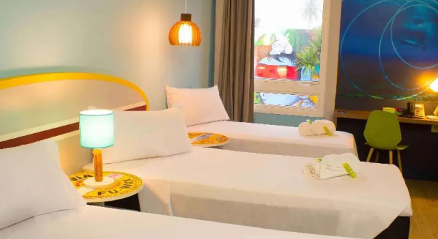 Номер Standard Golden Tulip Guarujá - Antigo Delphin Surf Hotel