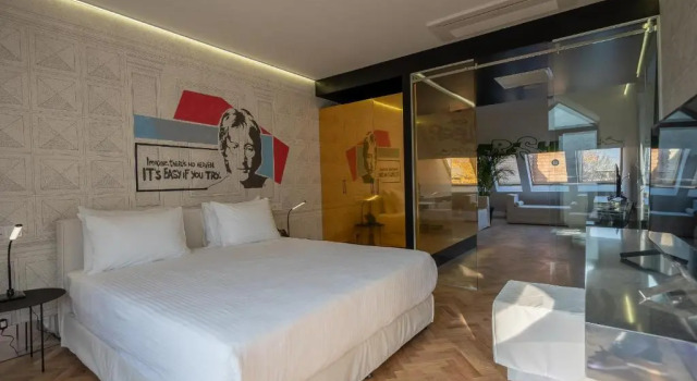 Suite doppia con balcone Platforma Design Hotel
