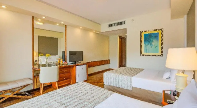 Двухместный номер Superior с балконом и с видом на бассейн Bourbon Thermas Eco Resort Cataratas do Iguacu