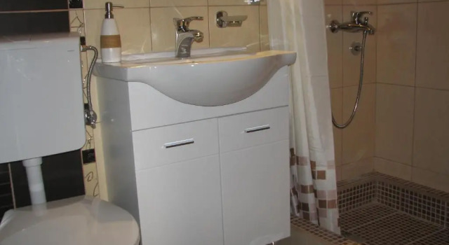 Студия с балконом и с видом на море Apartments Leut