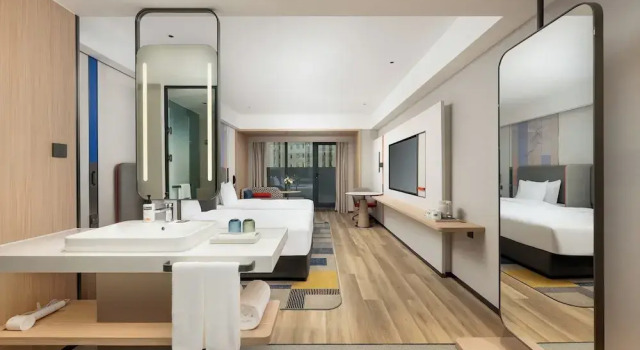 Четырёхместный номер Standard Holiday Inn Express Jincheng New District by IHG