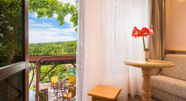 Семейный номер Standard с видом на сад Villa Zelenika