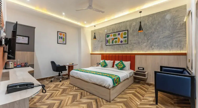 Номер Deluxe с балконом Treebo Divine Stay Prayagraj