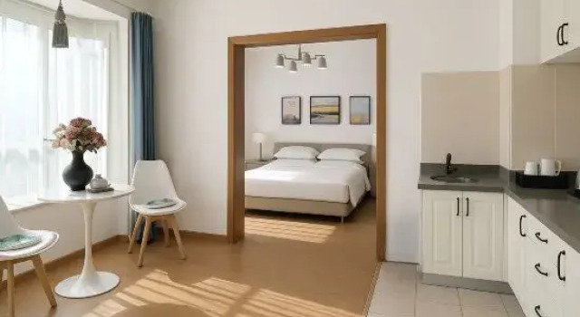 Люкс с видом на сад Dianchi Impression No.9 Apartment Hotel