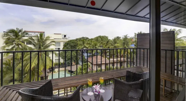 Двухместный номер Luxury с балконом Novotel Goa Candolim