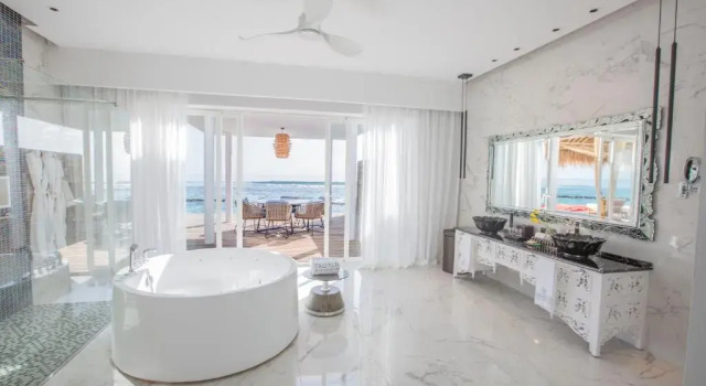 2 Bedrooms Presidential Pool Water Villa Emerald Maldives Resort & Spa