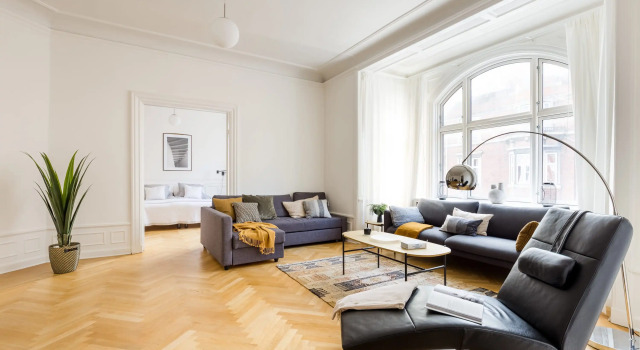 ★200m2 NEW Apartment, City centre, next to Tivoli★, Забронировать Апартаменты/квартира Отели Копенгагена с парковкой, рядом с Порт Копенгагена, Парковка