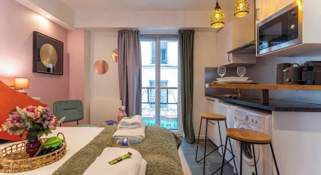 Résidence Paris 58 BEAUREGARD, Забронировать Отель Отели и гостиницы Парижа, рядом с Лувр — Риволи, Отель