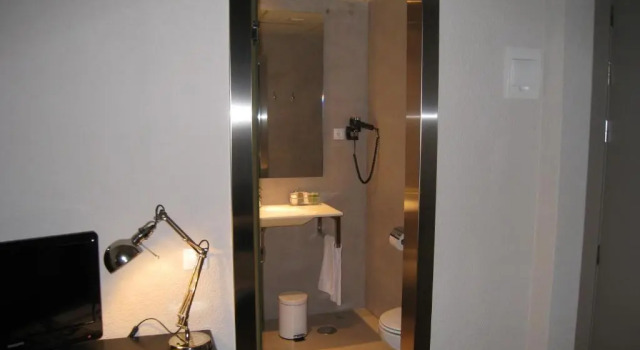 Economy Doppel Zimmer Habitus Hotel Leyre