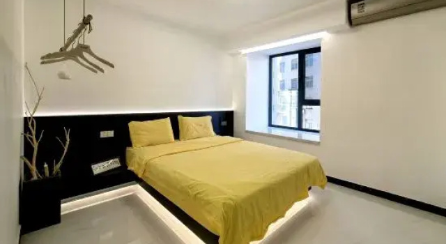 Люкс с 2 комнатами Meitu Projection Homestay (Zhengzhou International Exhibition Center Minhang Road Subway Station)