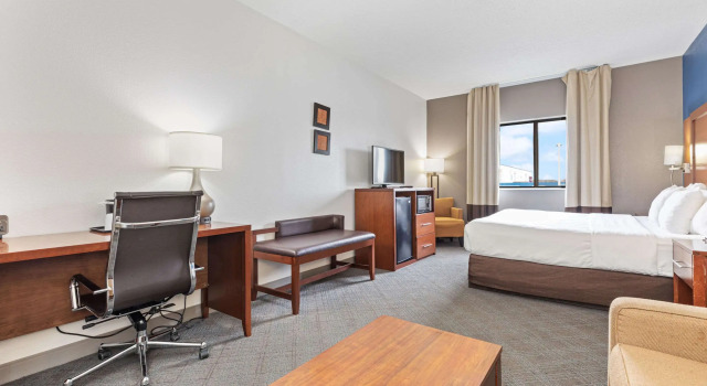 Двухместный люкс Comfort Suites Lombard - Addison
