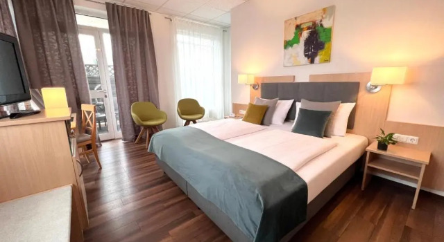 Двухместный номер Deluxe Hotel Garni am Obsthof Stade - Altes Land