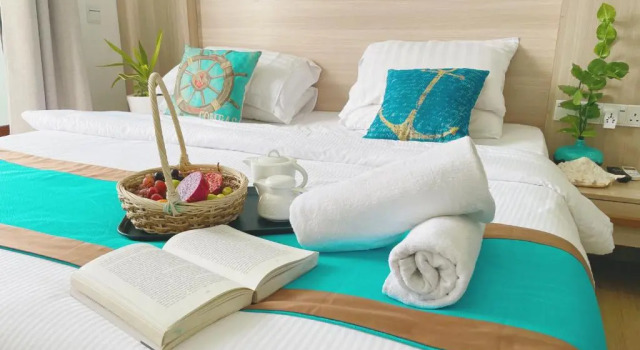 Двухместный номер Deluxe с балконом Отель Aquzz Inn & Spa