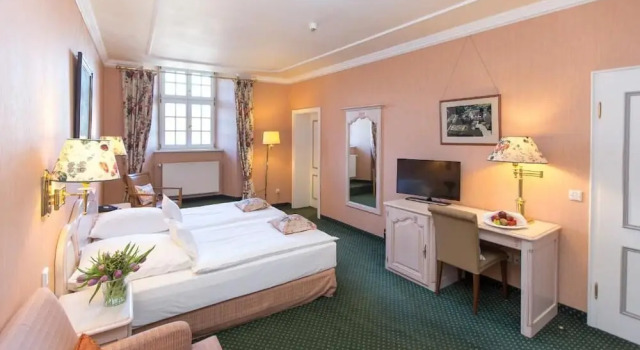 Полулюкс с видом на сад Romantik Parkhotel Wasserburg Anholt
