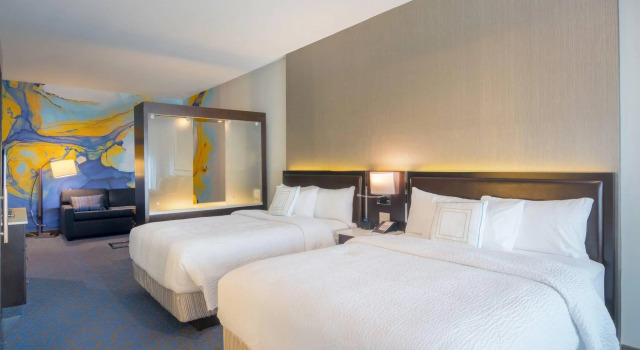 Четырёхместный люкс SpringHill Suites by Marriott Fort Worth Fossil Creek
