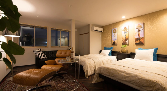 Двухместный люкс The Structure Hostel & Cafe bar