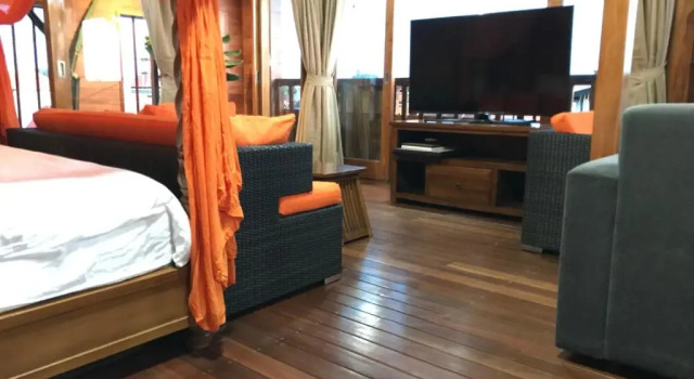 Люкс Deluxe Seahouse Bali Indah Beach Inn