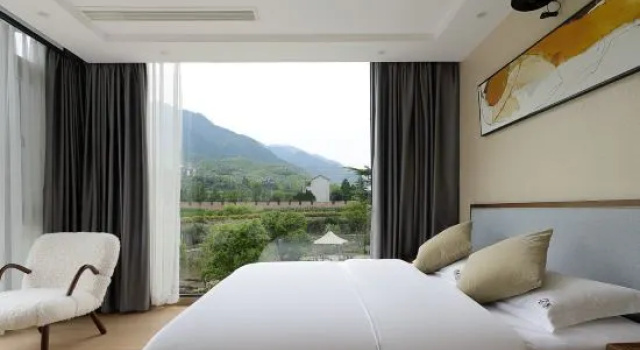 Семейный люкс с красивым видом из окна Qianyu·ZELIN  Starry Sky Beauty Accommodation (Anji Yunshang Grassland)