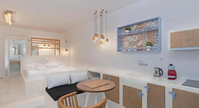 Студия Superior с красивым видом из окна Anatoli Luxury Studios & Suites