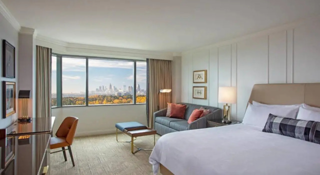 Двухместный номер Deluxe с видом на город JW Marriott Atlanta Buckhead