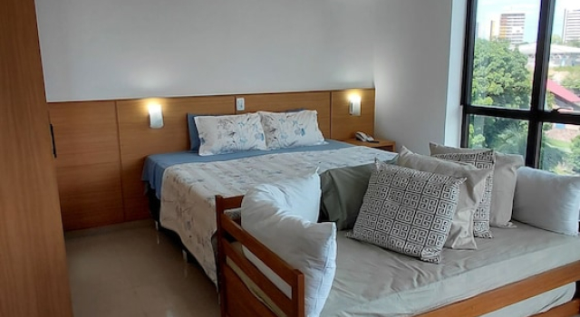 Апартаменты Deluxe Tropical Executive Suíte Flat 205 Ponta Negra