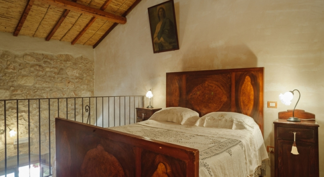 Standard Doppel Zimmer mit Balkon und mit Blick Borgoterra