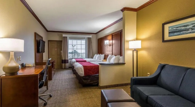 Двухместный номер Standard с балконом Comfort Suites Galveston Cruise Port Area - Beachside