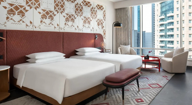 Standard Twin room Andaz Doha, by Hyatt