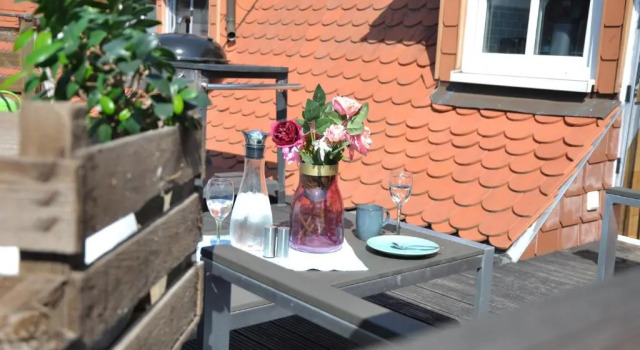 Gemütliche Dachwohnung mit kleiner oder großer Dachterrasse nebeneinander, Prenota Hotel Hotel a Garz con parcheggio, Parcheggio