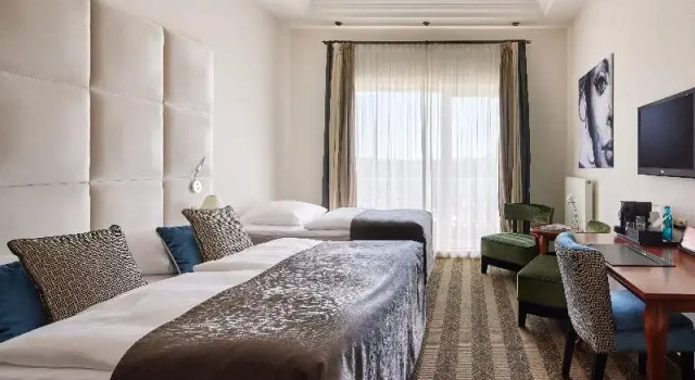 Трёхместный номер Standard с балконом Van der Valk Resort Linstow
