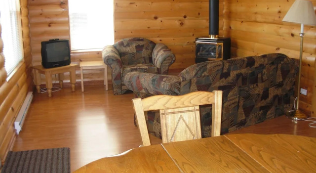 Двухместное шале с 2 комнатами Motel Les Chalets Bo-Fleuve