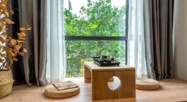 Семейный люкс с 2 комнатами Yangshuo Rain Falls Forest homestay