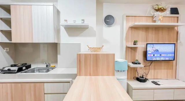 Апартаменты Standard Comfort And Minimalist 1Br Apartment Vida View Makassar