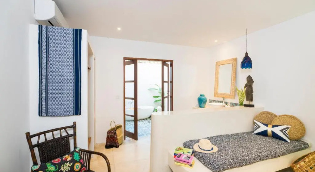 Номер Deluxe с видом на сад Вилла Calma Ubud Suite & Villas