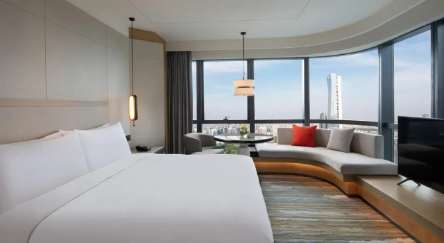Двухместный номер Standard с видом на город Crowne Plaza Shenzhen Nanshan by IHG