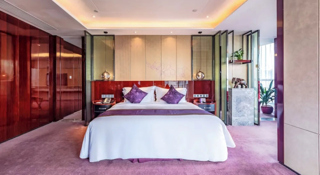 Двухместный люкс Executive Sentosa Hotel Shenzhen Feicui Branch, Enjoy tropical swimming pools and high-class fitness club