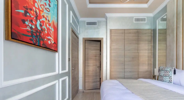 Modern Arabian Themed 1BR Apartment in Dubai Marina, Забронировать Апартаменты/квартира Апартаменты Эмирата Дубая, рядом с Dubai Marina Yacht Club, Апартаменты/квартира