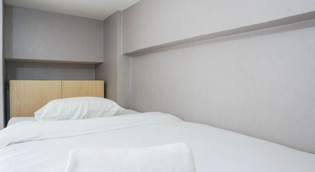Студия Comfy And Minimalist Studio Dave Apartment Near Universitas Indonesia
