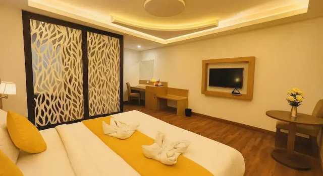 Люкс с балконом и с видом на горы Staynest Near Ridge Park Gangtok
