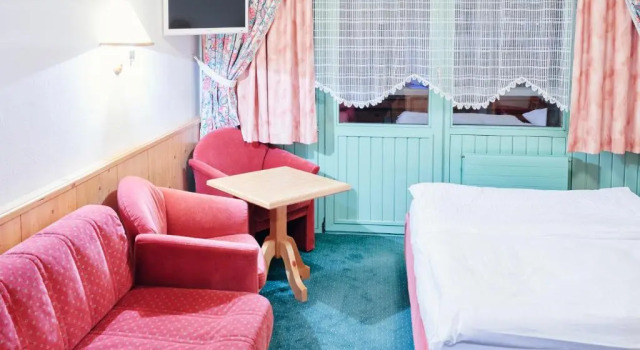 Двухместный номер Standard с балконом Kinderhotel Stegerhof