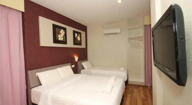 Lüks üç kişilik oda Ipoh Boutique Hotel