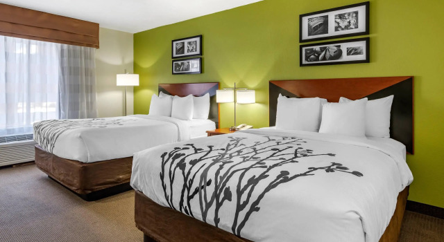 Четырёхместный номер Standard Sleep Inn & Suites Stockbridge Atlanta South